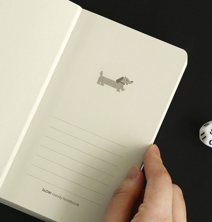 韓國  SLOW 筆記簿 - 8mm橫線* [預購貨品，下單後14天出貨]