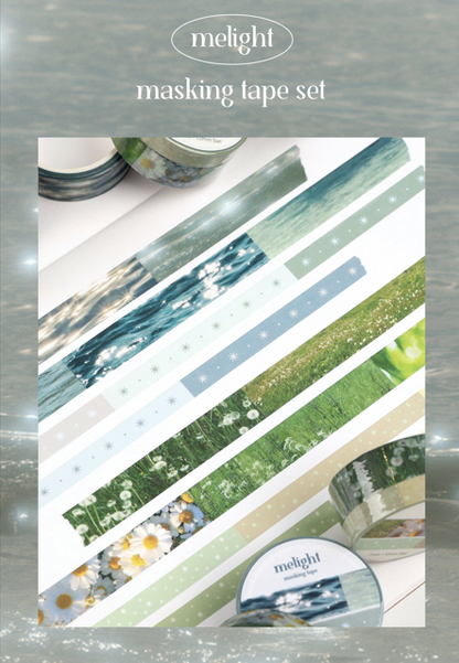 韓國 Melight 美紋 紙膠帶 * 海洋之星 \ 春日之星  [預購貨品，下單後14天出貨]