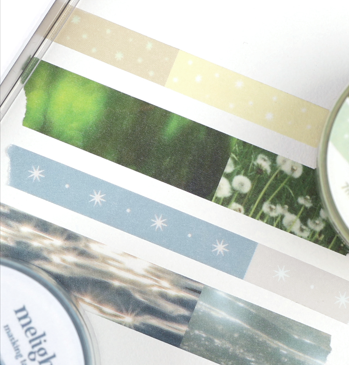 韓國 Melight 美紋 紙膠帶 * 海洋之星 \ 春日之星  [預購貨品，下單後14天出貨]