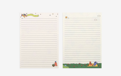 韓國 Jelly Bear 信紙套裝 - 4種設計  [預購貨品，下單後14天出貨]