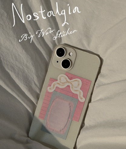 韓國 Wow stickers 盒仔貼紙  - 懷舊框架 * [預購貨品，下單後一星期出貨]