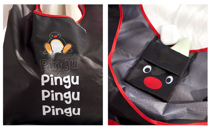 新品88折 ‼️ 韓國企鵝家族Pingu Collection可摺疊環保袋* [預購貨品，下單後14天出貨]