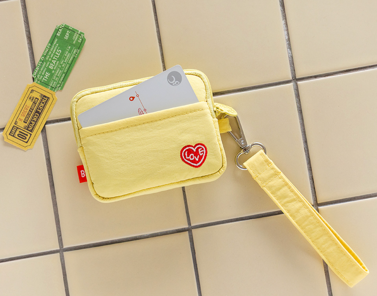 韓國Romane Mogry 貓咪 Card Wallet - 4 色選擇  * [預購貨品，下單後14天出貨]