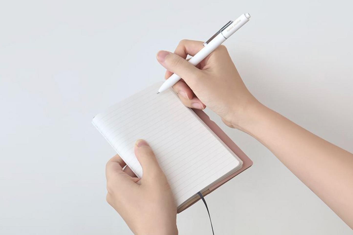 韓國  Fenice 人造皮革 筆記簿 - 橫線+空白內頁* [預購貨品，下單後14天出貨]