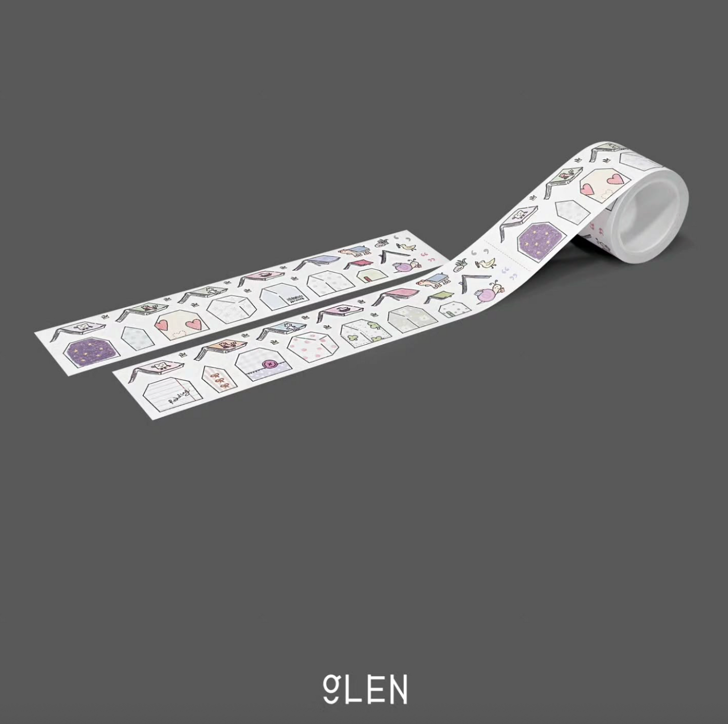 Glen 我的圖書館 可拼疊書本📚 200 枚貼紙 (預購貨品，下單後14天出貨)