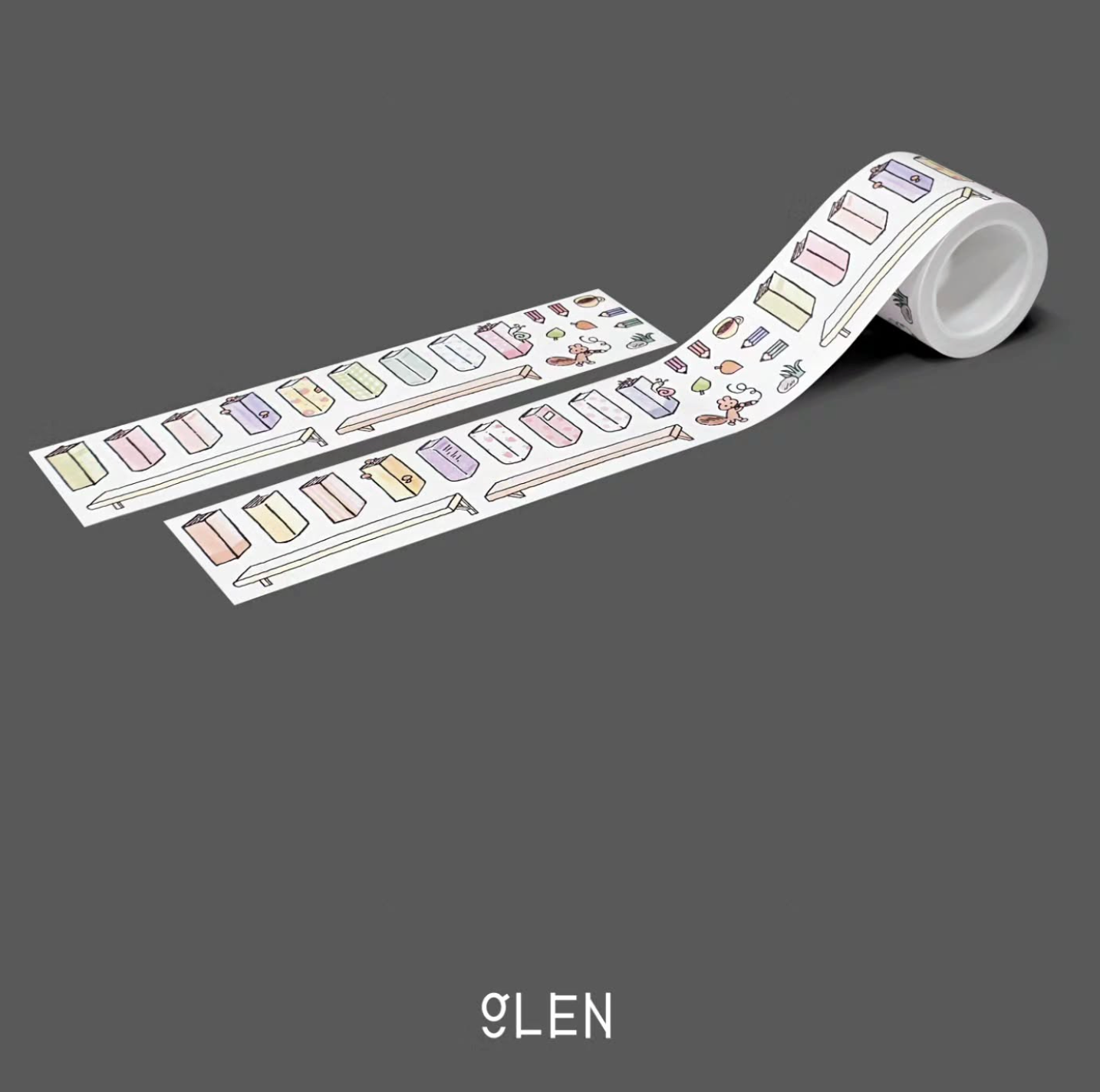 Glen 我的書架 可拼疊書本📚 200 枚貼紙 (預購貨品，下單後14天出貨)