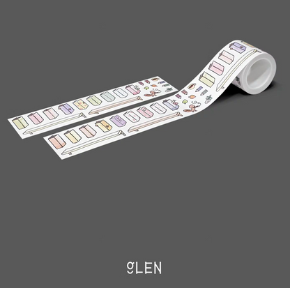 Glen 我的書架 可拼疊書本📚 200 枚貼紙 (預購貨品，下單後14天出貨)