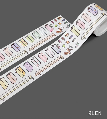 Glen 我的書架 可拼疊書本📚 200 枚貼紙 (預購貨品，下單後14天出貨)