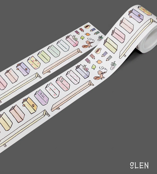 Glen 我的書架 可拼疊書本📚 200 枚貼紙 (預購貨品，下單後14天出貨)