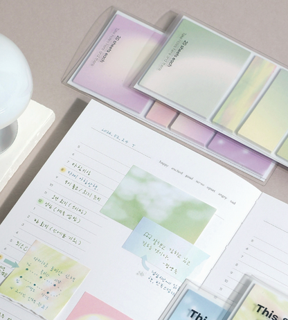 韓國 Shine 系列 具黏力便條貼 (一本四種尺寸‼️)