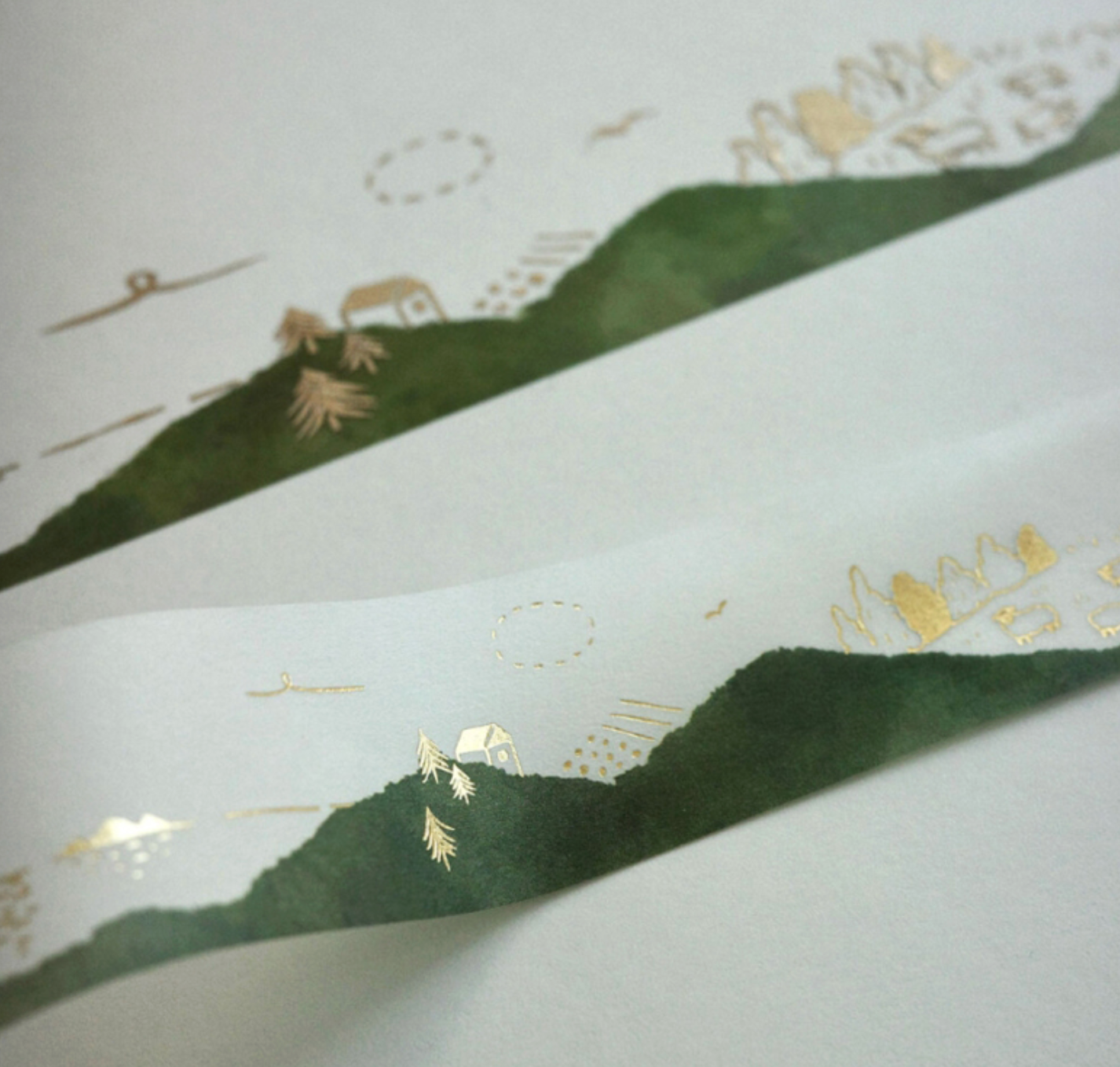 韓國 Rolled Paint - Paint in Season 熨金紙膠帶 - 夏日之森* [預購貨品，下單後14天出貨]