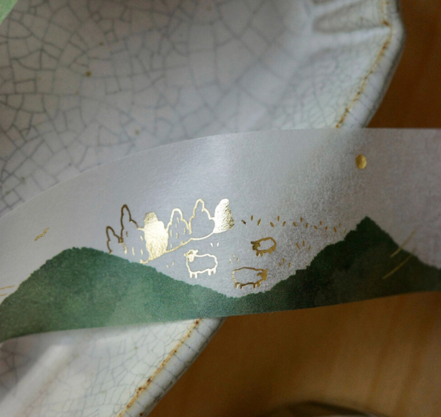 韓國 Rolled Paint - Paint in Season 熨金紙膠帶 - 夏日之森* [預購貨品，下單後14天出貨]