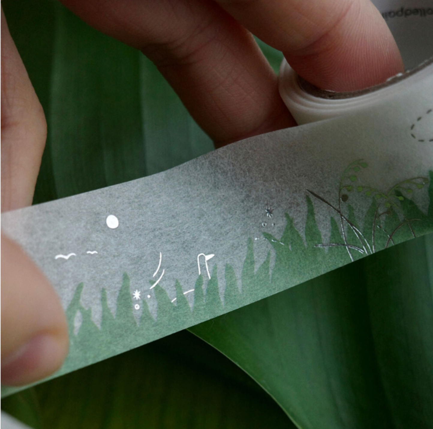 韓國Rolled Paint -  Paint in Season 熨銀紙膠帶 - 春日草原* [預購貨品，下單後14天出貨]