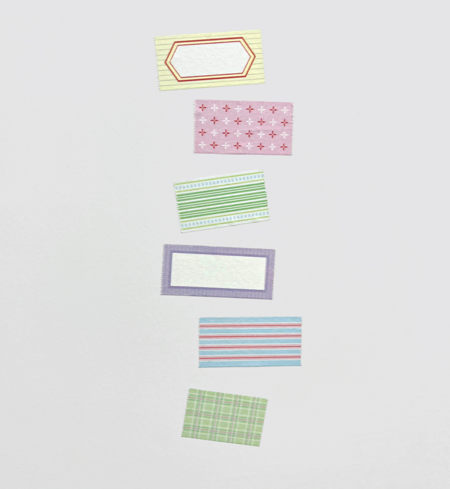 韓國 yoyil studio 功能紙膠帶（帶易撕裁綫） -Charming pattern * [預購貨品，下單後14天出貨]