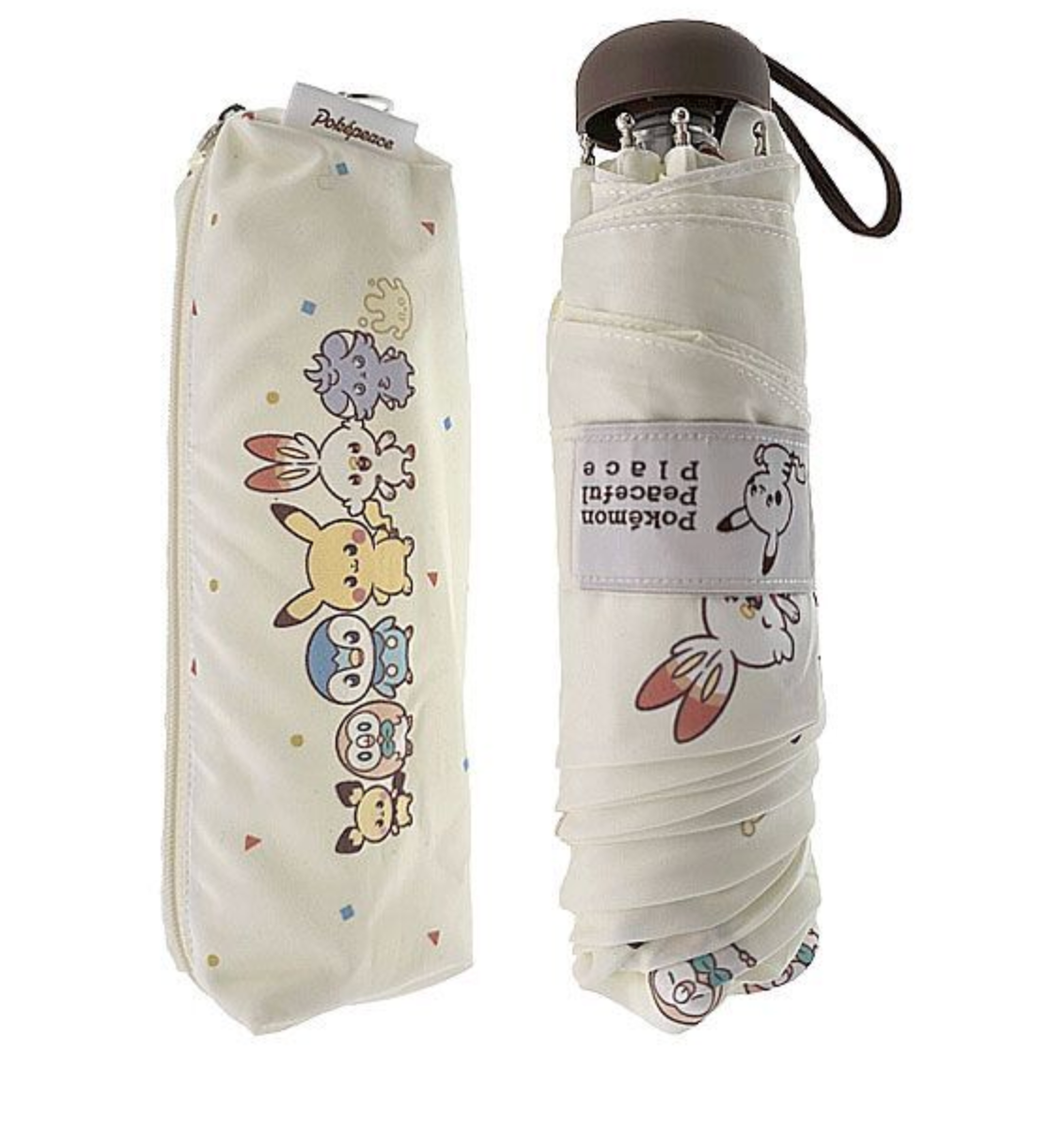 【雨天88折】Pokemon 縮骨雨傘 連收納袋* [預購貨品，下單後14天出貨]