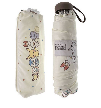 【雨天88折】Pokemon 縮骨雨傘 連收納袋* [預購貨品，下單後14天出貨]
