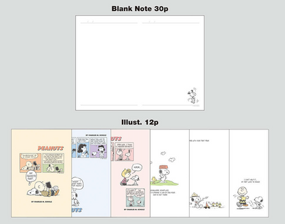 ［早鳥優惠］Snoopy 史努比 無時效日記 -  (預購貨品）