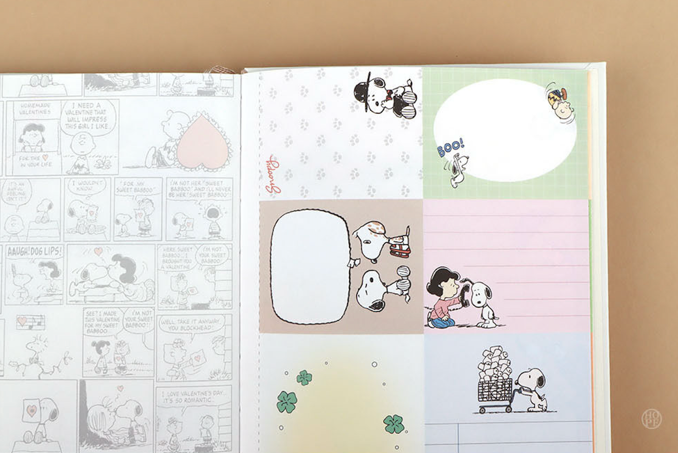 ［早鳥優惠］Snoopy 史努比 無時效日記 -  (預購貨品）