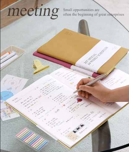 韓國2027 The Harvest Official Schedule A4 size : ⭐️ 淨週計劃 * [預購貨品，下單後14天出貨]