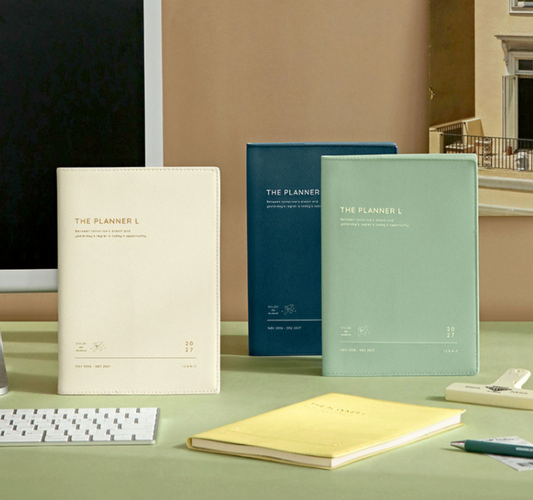 韓國 2027 Iconic Office Planner A5 size - 淨月計劃 [預購貨品，下單後14天出貨]
