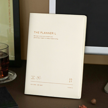韓國 2027 Iconic Office Planner A5 size - 淨月計劃 [預購貨品，下單後14天出貨]