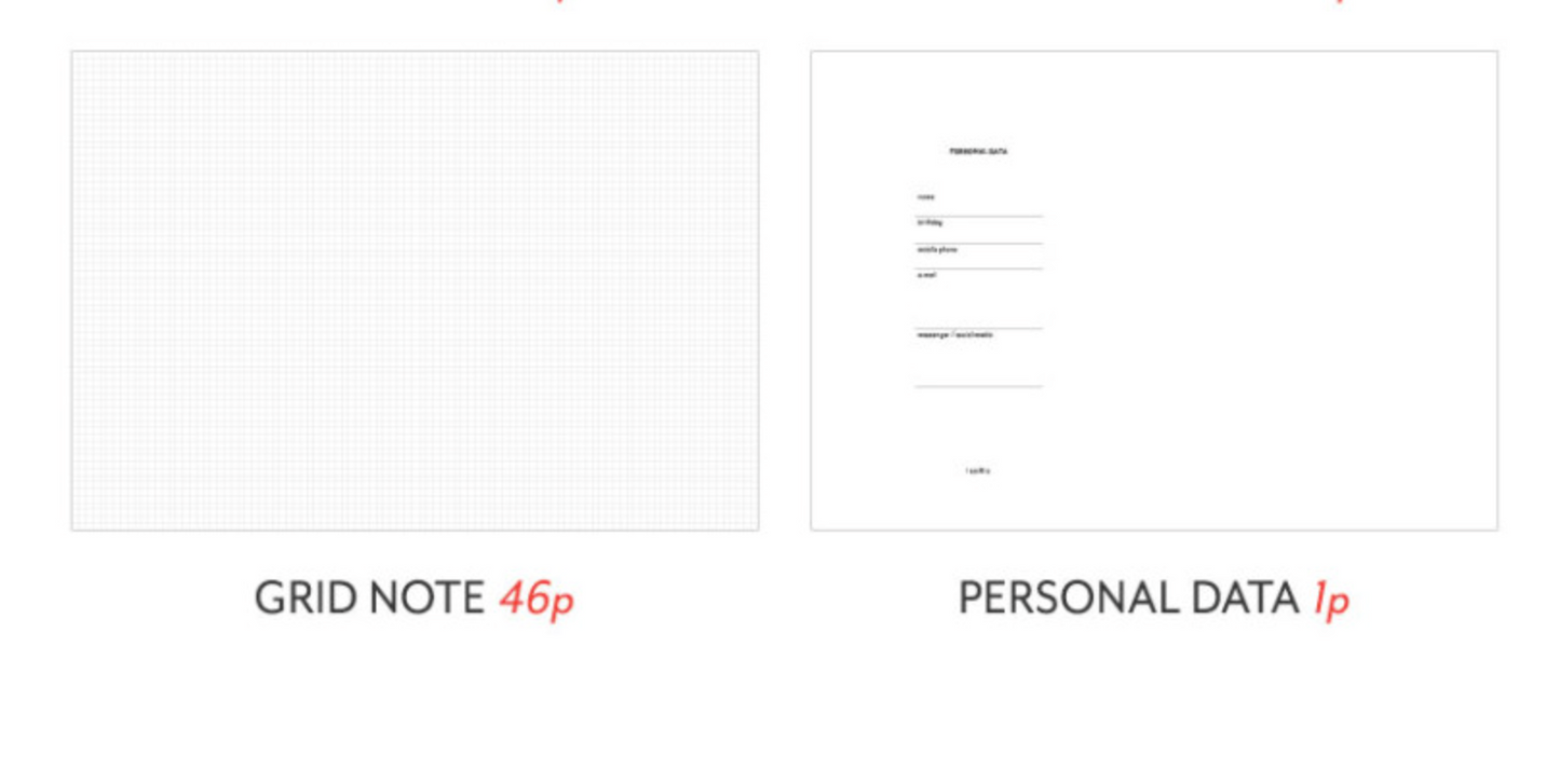 韓國 2027 Iconic Office Planner A5 size - 淨月計劃 [預購貨品，下單後14天出貨]