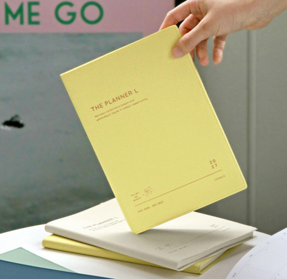 韓國 2027 Iconic Office Planner A5 size - 淨月計劃 [預購貨品，下單後14天出貨]