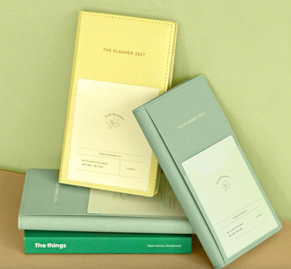 韓國 2027 Iconic Office Planner Pocket size 🌈月週計劃Schedule * [預購貨品，下單後14天出貨]