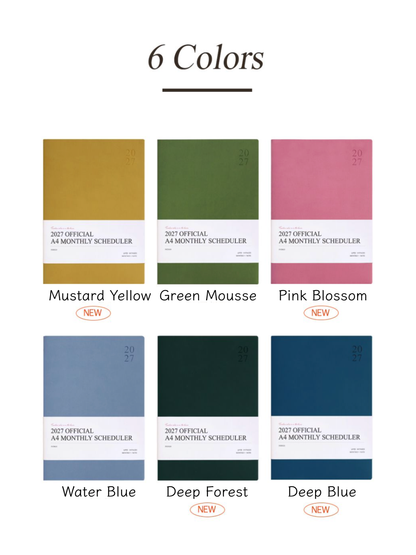 韓國2027 The Harvest Official Schedule A4 size 🌛淨月計劃 * [預購貨品，下單後14天出貨]