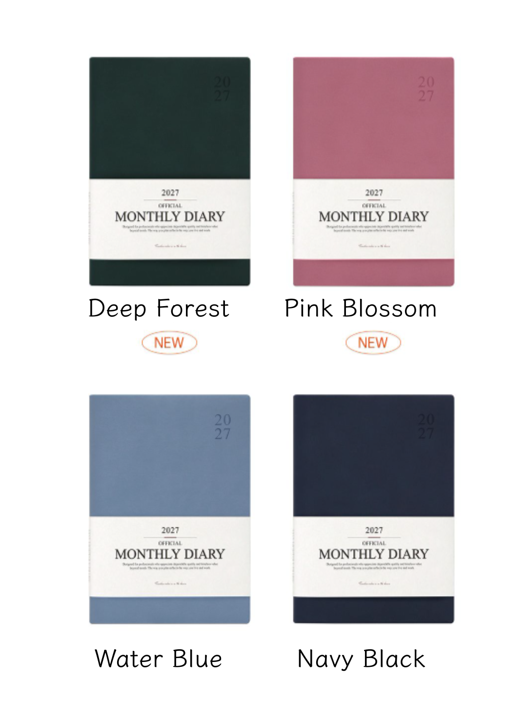 韓國The Harvest 2027 Official Schedule 淨月計劃 A5 size* [預購貨品，下單後14天出貨]