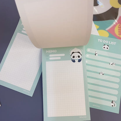 韓國 Panda Garden 熊貓 memo pad - 2 款選擇 （預購貨品）