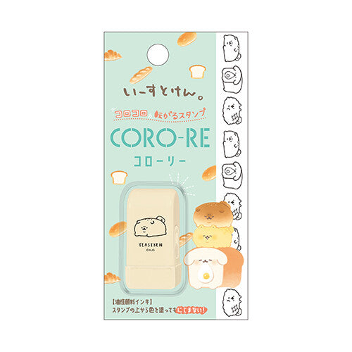 日本CORO－RE 滾輪式印章 - 法包小狗 / 方包小狗