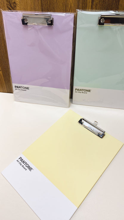 Pantone 純色調A4 尺寸 Clip board - 預購貨品