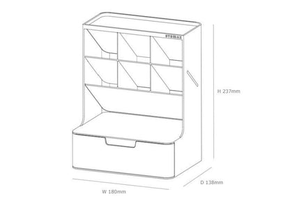 韓國Neo Desk Mini Cabinet - 3 色選擇 (預購貨品）