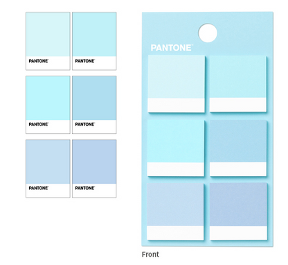 Pantone 索引 memo 紙 - 4 色選擇