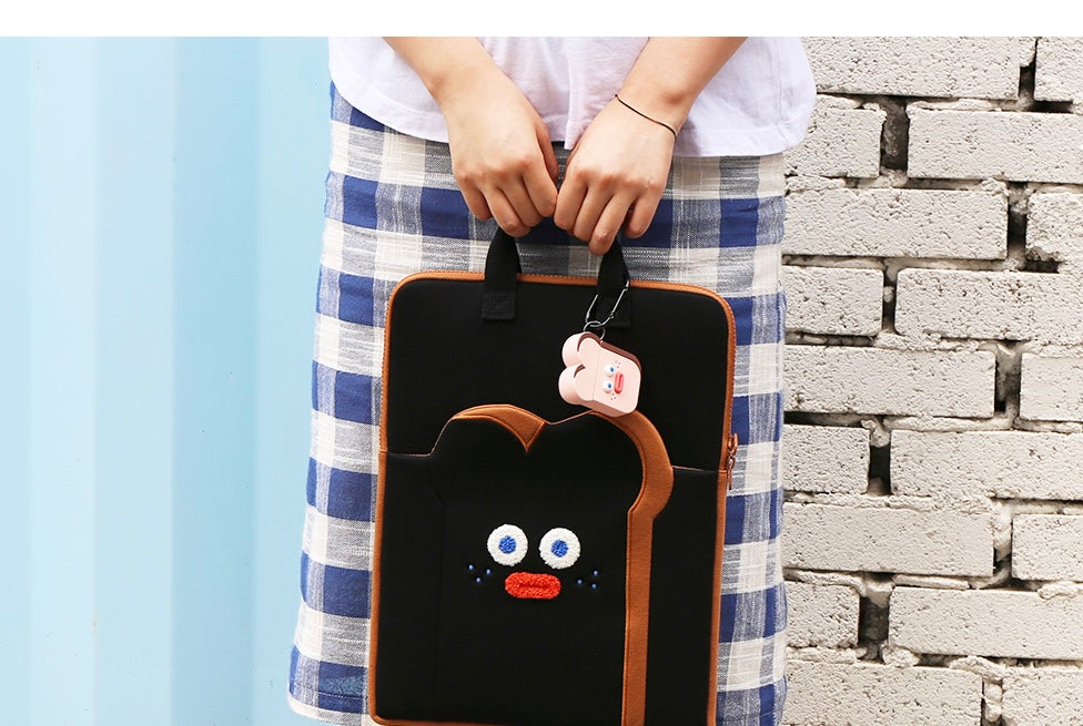 Brunch Brother Toast Family 13 inch Laptop Pouch - 打直式  (預購商品)