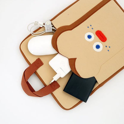 Brunch Brother Toast Family 13 inch Laptop Pouch - 打直式  (預購商品)