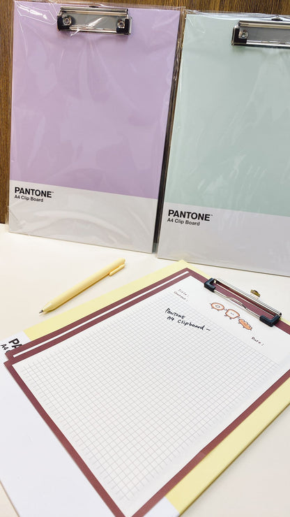 Pantone 純色調A4 尺寸 Clip board - 預購貨品