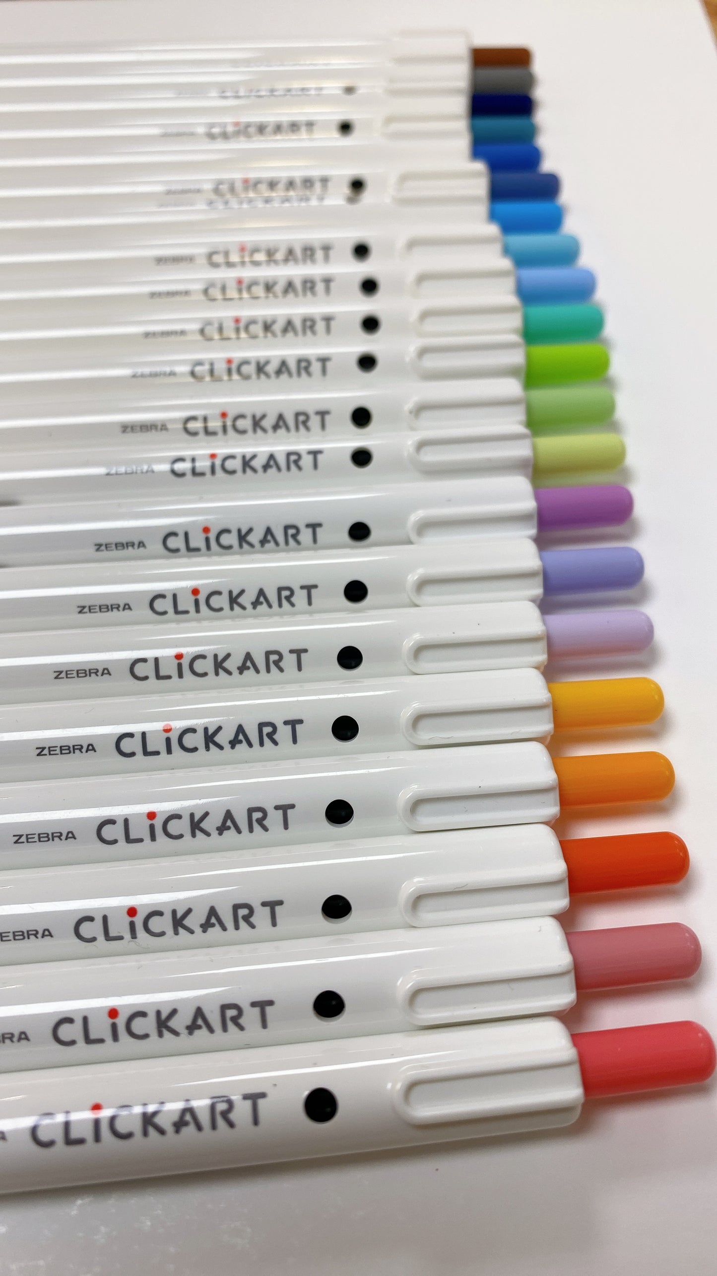Clickart 0.6mm 按壓式 marker筆