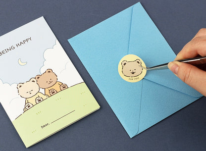 韓國Little Fluffy Bear 心意卡系列 - 生日快樂( Happy Day) 訂購貨品，14天後到貨