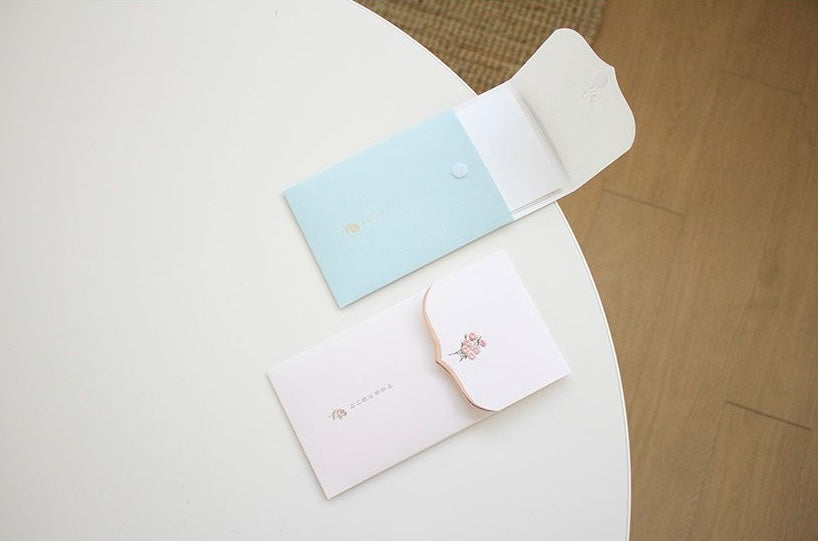 Little Blessing Greeting Envelope (祝福說話熨金人情信封賀卡）新色！