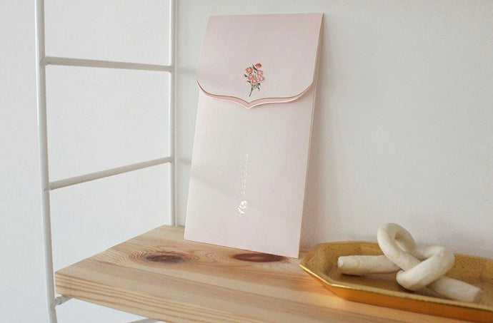 Little Blessing Greeting Envelope (熨金人情信封賀卡）